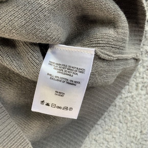 Columbia Sweater Mens Medium Wool Blend Pullover Sweatshirt Chunky NEW‎ - Picture 8 of 12